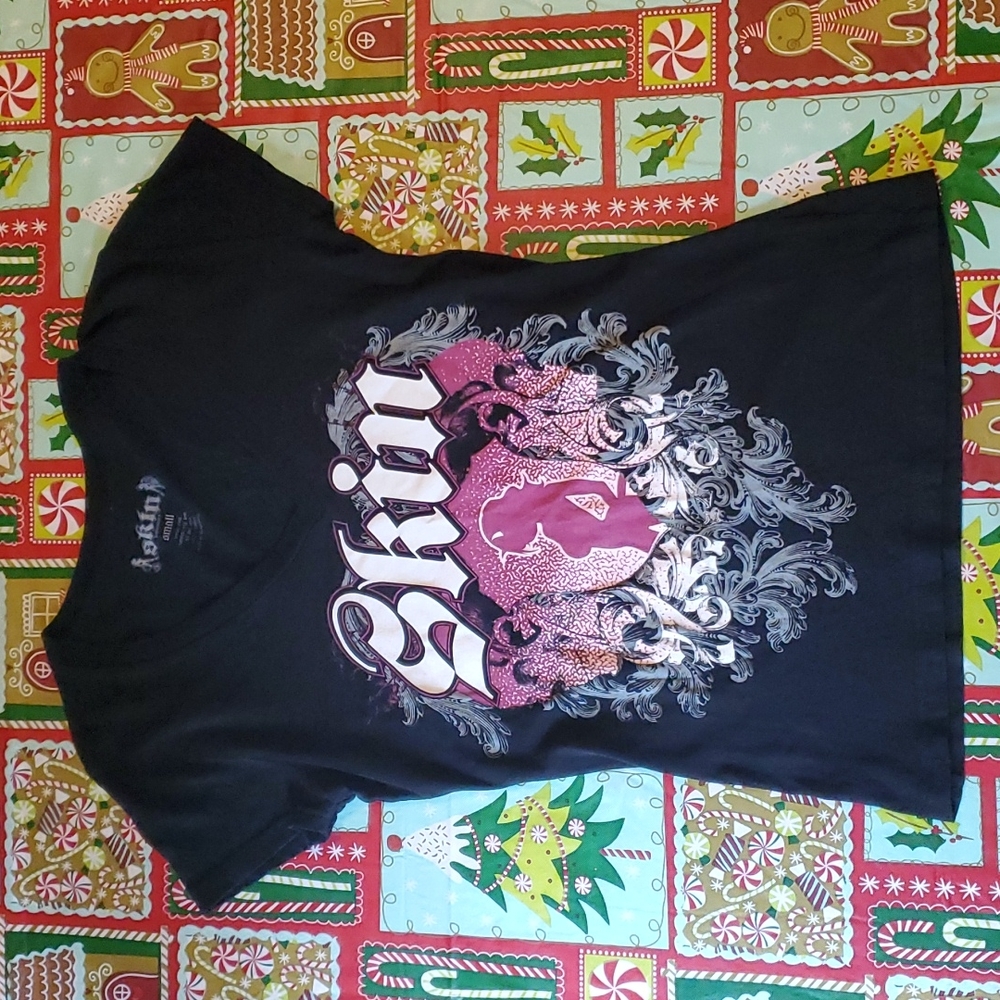 Skin Industries V Neck Shirt Adult Small